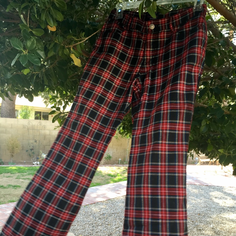 Vintage Plaid Pants by Tommy Jeans